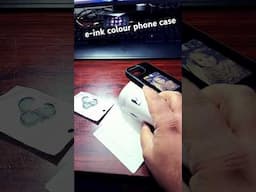 iPhone 16 Pro Max colour e-ink pone case