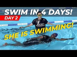 How Kathy Learned to Swim in 4 Days with Jonny Rocket - Day 2