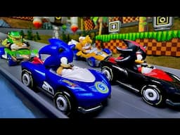 Sonic the Hedgehog & Friends Diecast Race!