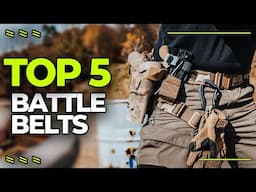 5 Best Battle Belts For Any Tactical Situations