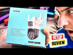 Best Dual Lens Security Camera | ZOSI C298 Max Dual-Lens WiFi Camera