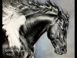 Paint Stallion Pastel Demo