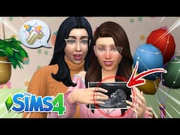 Vou ser VOVÓ no The Sims 4 - Tour pela casa Kawaii e Chá de Bebê da Úrsula