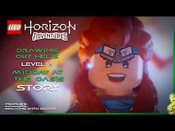 LEGO Horizon Adventures: Drawing Out Helis / Lvl 3 Midday at the Oasis STORY - HTG