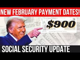 NEW SOCIAL SECURITY FEBRUARY PAYMENT DATES! SECRET INCREASE! SSA SSI SSDI Payments | Social Security