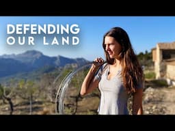 HOMESTEAD in the MOUNTAINS | Young couple creating an OFF-GRID paradise | Building a fence