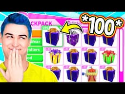 Opening *100* GIFTS In Adopt Me Roblox! Adopt Me Unboxing (EXPENSIVE)