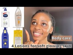 4 AFFORDABLE Body Lotions for Soft, Glowy Skin |All Skin Types  #bestbodylotions