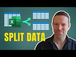 EASY way to split data into separate sheets in Excel