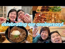 celebrating our 11 yr anniversary 🥰, car picnic date with our favorite foods🧋 + surprising bird! 🐤