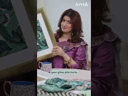 Twinkle Khanna shows you how to turn your old sarees into wall decor | Spacelift | Tweak India