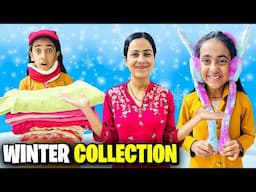 WINTER COLLECTION**HUGE** Winter Wardrobe Haul | Funky Winter Accessories@SamayraNarulaandFamily