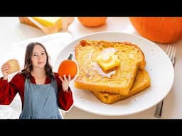 EASY Pumpkin French Toast Recipe!