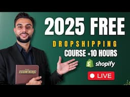 🚨 FREE 2025 SHOPIFY DROPSHIPPING COURSE ANNOUNCEMENT LIVE With (THE ECOM KING)