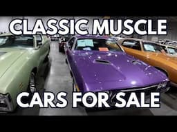 MUSCLE CARS FOR SALE RESTORED READY FOR RESTOMOD OR KEEP ORIGINAL CLASSIC