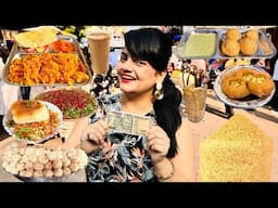 Rs 500 Street Food Challenge | Food Challenge Mumbai