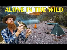 Catching my FOOD on a Remote River as a Traditional Australian Bushman