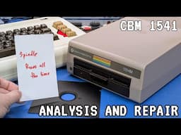 Commodore 1541 repair: More complex than you think