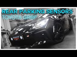 Toyota GR86 - Installing Aftermarket Rear Parking Sensors That Look Factory!