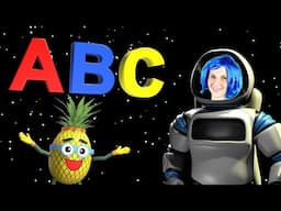 The Alphabet Song ft. the Pineapple | Pine Yapple - Kids Songs