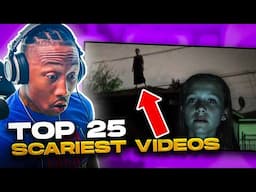 TOP 25 SCARIEST Videos of the YEAR !  ( Nuke's Top 5 ) [REACTION!!!]