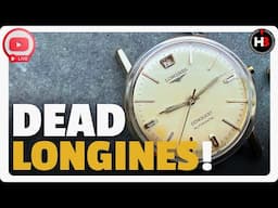 Vintage Longines Conquest automatic watch - Cal 291 - Live Service Strip Down