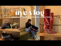 my crazy 3 days of food + shopping in NYC