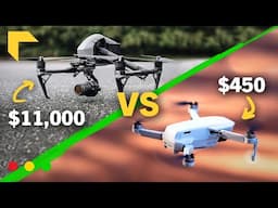 DJI Mini 2 vs $11,000 Hollywood Movie Drone