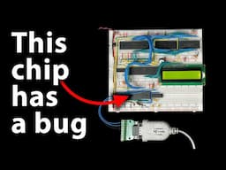 Fixing a hardware bug in software (65C51 UART)