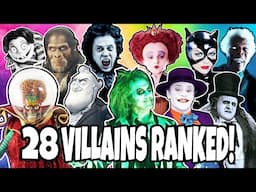 Jambareeqi Ranks TIM BURTON Villains!