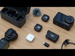 DJI Mic Mini Wireless Microphone Review w/ DSLM & OsmoAudio