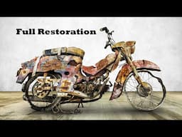 Restoration Motorcycle Jawa 1977 - Complete Restoration