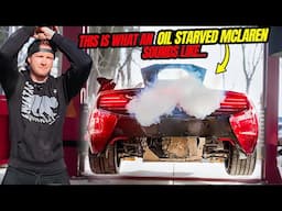 I ACTUALLY BLEW UP THE $38,500 MCLAREN'S ENGINE...