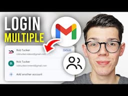 How To Login Multiple Gmail Accounts On Laptop or PC - Full Guide