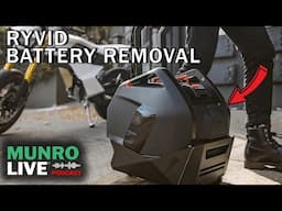 Ryvid's Removable Battery