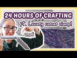 Crafting marathon with my new Lowery corner clamp! [VLOG]