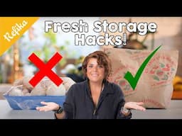 More Than 10 Food Storage Tips! 🔴 How to Store your food coreectly! 🌎 Save the Money & Life & World!