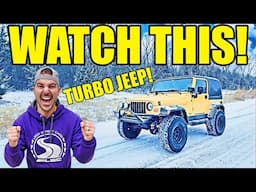 I Finished My Cheap Turbo Jeep & You Won’t Believe What It Can Do Now! EVERYONE SHOULD DO THIS!