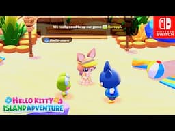 Hello Kitty Island Adventure Switch: Quest Hide and Seek - Badtz Maru & Keroppi, Both easy find