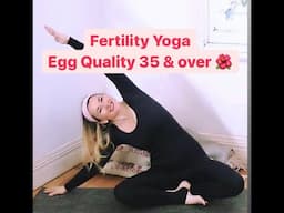 YOGA for FERTILITY Egg Quality 35 & over with YogaYin