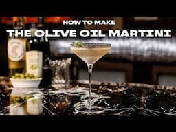 How to Make an Olive Oil Martini—and a Handy Guide to Fat Washing Spirits at Home