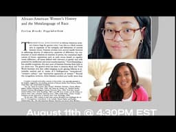 Live Discussion Gender & Metalanguage of Race