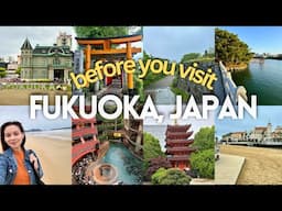 Top things to do in Fukuoka 🇯🇵 Japan Solo Travel Vlog & Itinerary 🎥