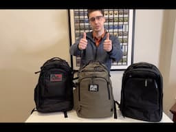 Best EDC Backpack: Alpha One Niner Evade 1.5: New, Old and 1.0x Comparison