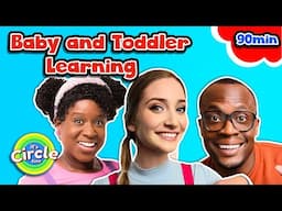 Toddler Learning with Its Circle Time - Nursery Rhymes - Baby Video - Milestones and Speech