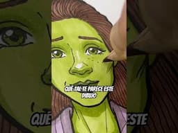 Dibujando a Glinda y Elphaba en Popular de Wicked