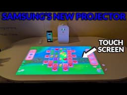 Samsung's New Touchscreen Projector - The Premiere 5 - CES 2025