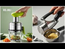 18 Amazing New Kitchen Gadgets Under Rs80, Rs200, Rs500 | Available On #amazon India & Online 😍😍