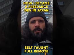 Broke English Teacher To Full Remote Dev In Japan