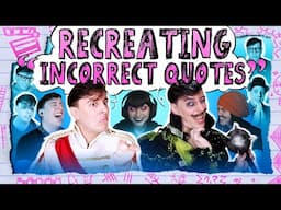 Recreating Sanders Sides INCORRECT QUOTES! - We Take Requests | Thomas Sanders & Friends